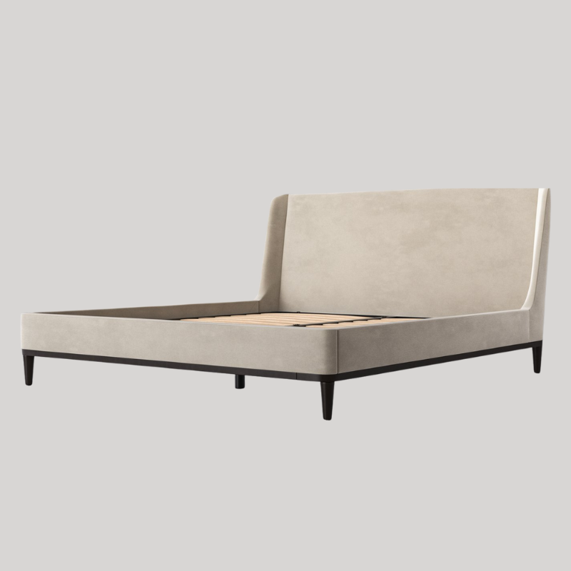 Swyft Bed 02 - Super King - Bone Velvet - Swyft at Uneeka