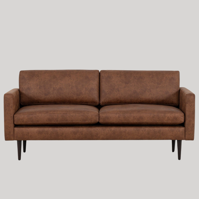 Swyft Model 01 2 Seater Sofa - Chestnut Leather - Swyft at Uneeka