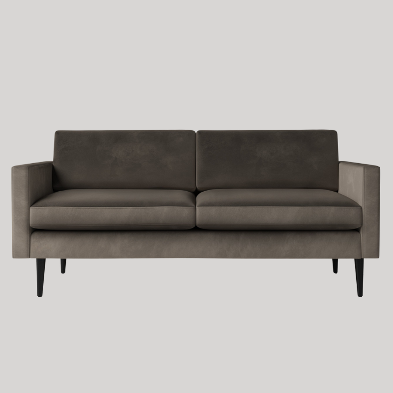 Swyft Model 01 2 Seater Sofa - Elephant Velvet - Swyft at Uneeka
