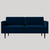 Swyft Model 01 2 Seater Sofa - Indigo Eco Velvet - Swyft at Uneeka