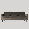 Swyft Model 01 3 Seater Sofa - Elephant Velvet - Swyft at Uneeka