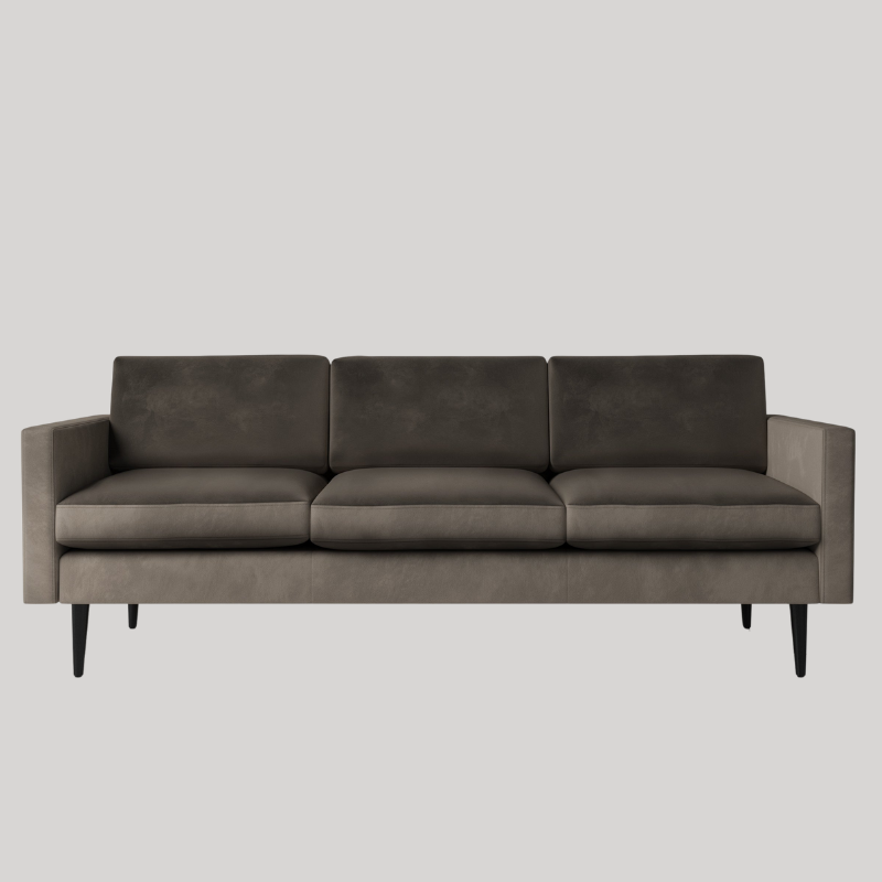 Swyft Model 01 3 Seater Sofa - Elephant Velvet - Swyft at Uneeka