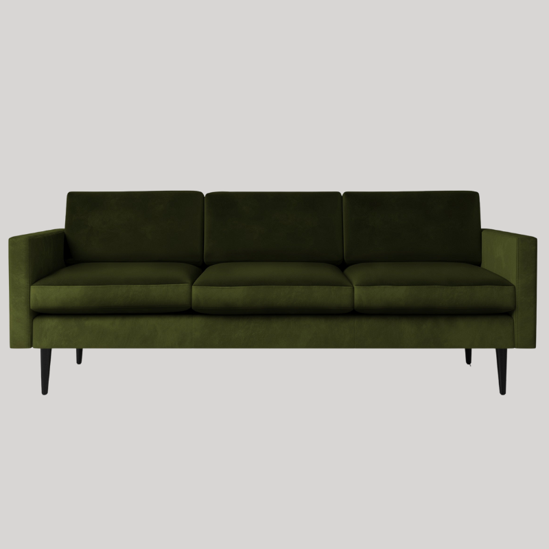 Swyft Model 01 3 Seater Sofa - Vine Velvet - Swyft at Uneeka