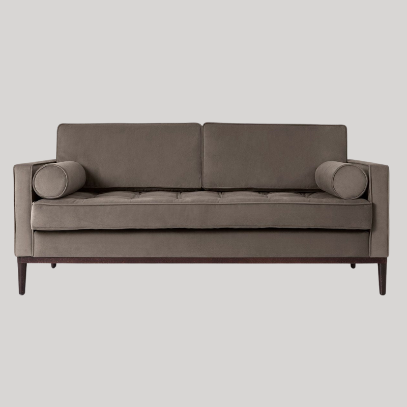Swyft Model 02 2 Seater Sofa - Elephant Velvet - Swyft at Uneeka