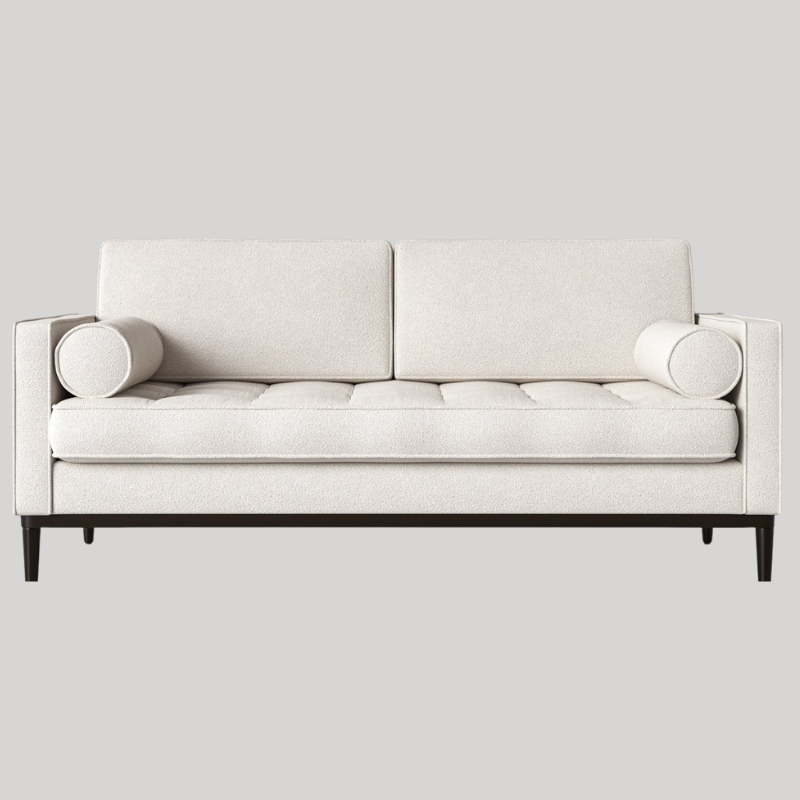 Swyft Model 02 2 Seater Sofa - Ivory Boucle - Swyft at Uneeka
