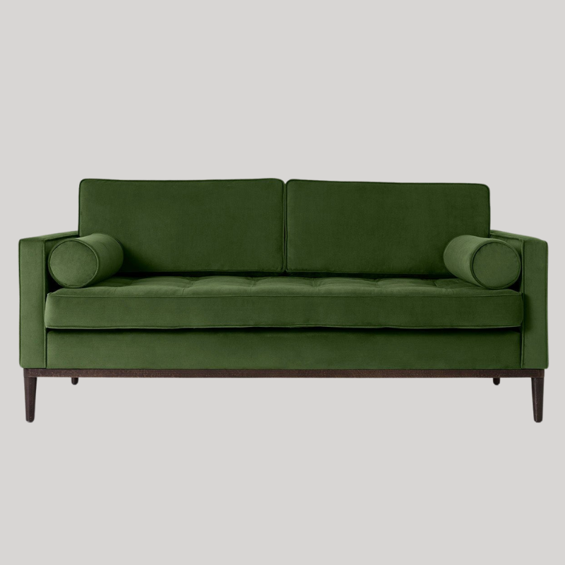 Swyft Model 02 2 Seater Sofa - Vine Velvet - Swyft at Uneeka