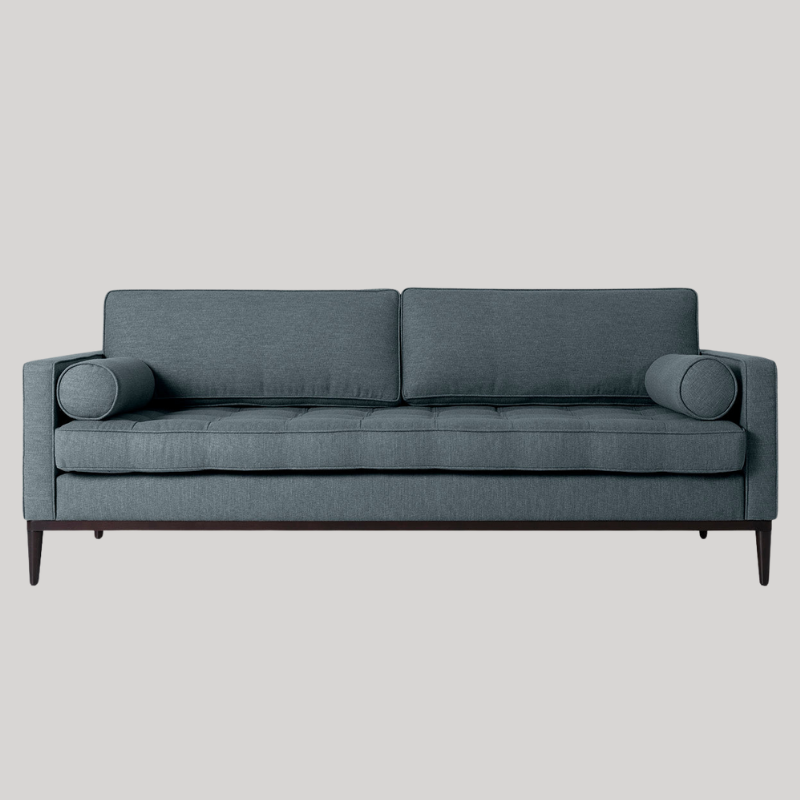 Swyft Model 02 3 Seater Sofa - Marine Linen - Swyft at uneeka