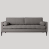 Swyft Model 02 3 Seater Sofa - Shadow Linen - Swyft at uneeka