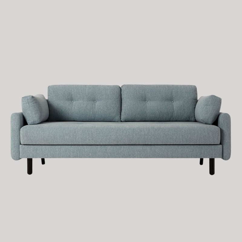 Swyft Model 04 3 Seat Double Sofa Bed -Seaglass Linen - Swyft at Uneeka