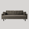 Swyft Model 04 3 Seat Double Sofa Bed - Elephant Velvet - Swyft at Uneeka
