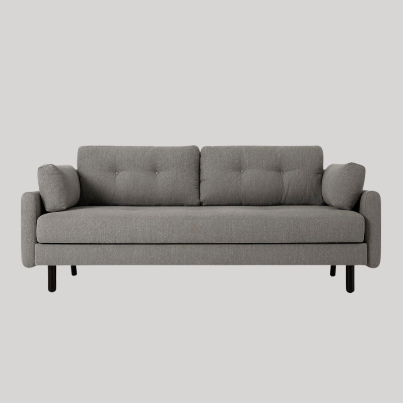 Swyft Model 04 3 Seat Double Sofa Bed - Shadow Linen - Swyft at Uneeka