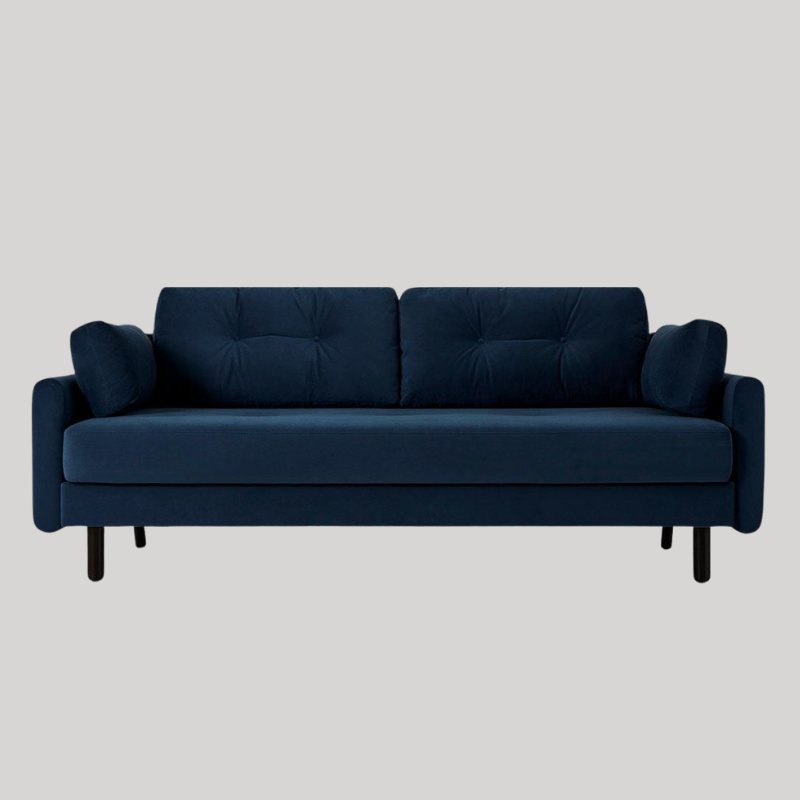 Swyft Model 04 3 Seat Double Sofa Bed - Teal Velvet - Swyft at Uneeka