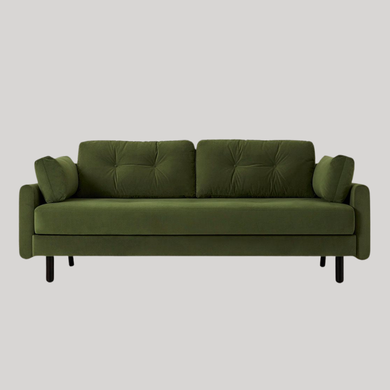 Swyft Model 04 3 Seat Double Sofa Bed - Vine Velvet - Swyft at Uneeka