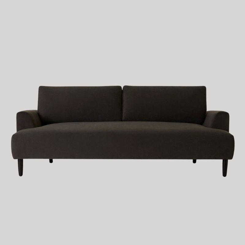Swyft Model 05 3 Seater Sofa - Charcoal Velvet - Swyft at Uneeka