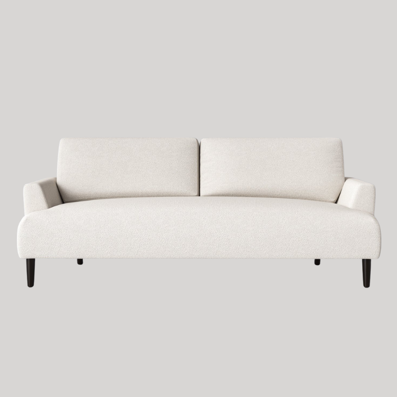 Swyft Model 05 3 Seater Sofa - Ivory Boucle - Swyft at Uneeka