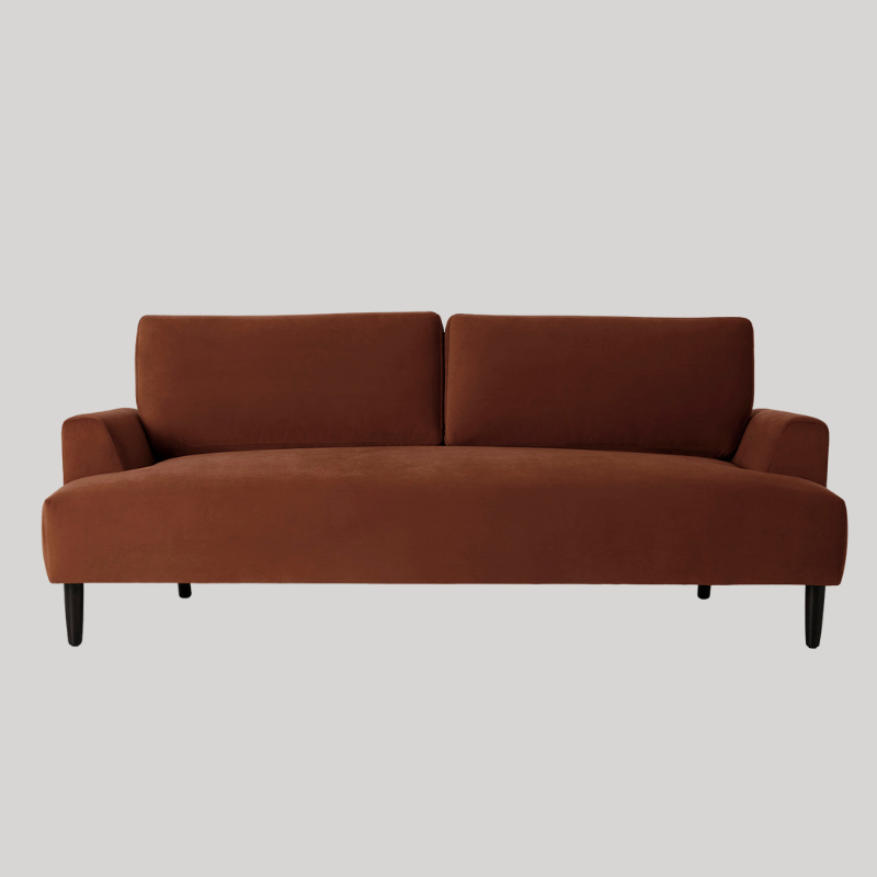 Swyft Model 05 3 Seater Sofa - Umber Velvet - Swyft at Uneeka