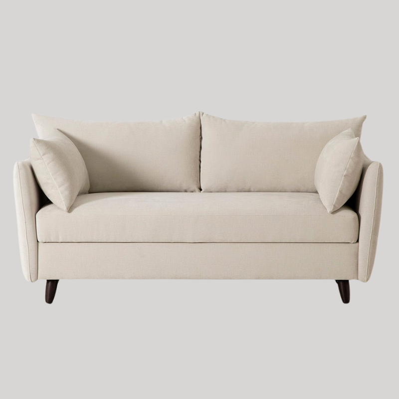 Swyft Model 08 2.5 Seater Sofa Bed - Chalk Chenille - King Size  - Swyft at Uneeka