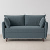 Swyft Model 08 2 Seater Sofa Bed - Made To Order - Marine Linen - Uneeka