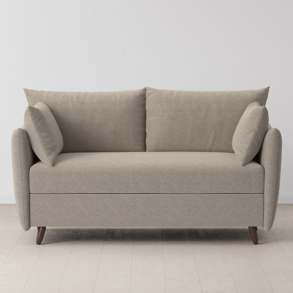 Swyft Model 08 2 Seater Sofa Bed - Made To Order - Pumice Linen- Uneeka