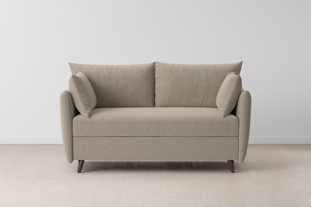 Swyft Model 08 2 Seater Sofa Bed - Made To Order - Pumice Linen- Uneeka