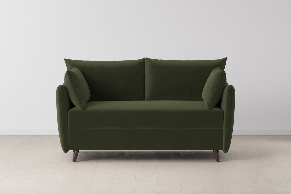 Swyft Model 08 2 Seater Sofa Bed - Made To Order - Vine Velvet - Uneeka