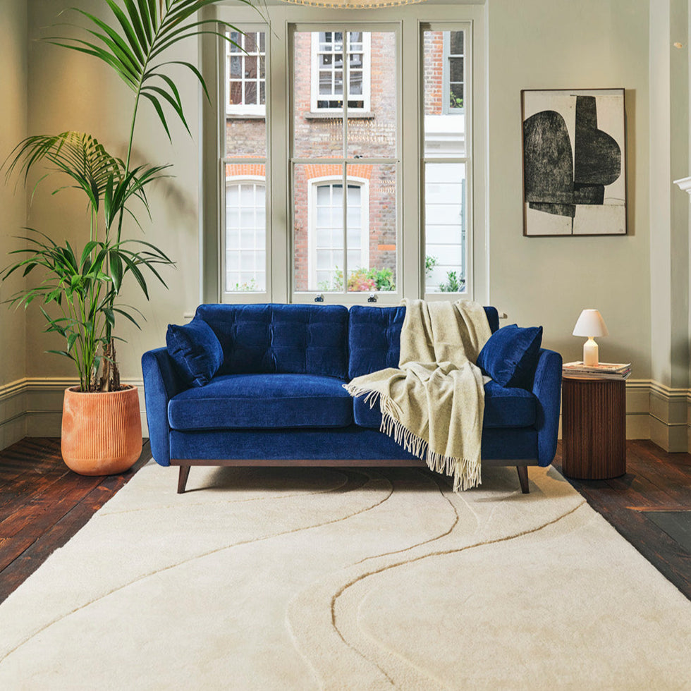 Swyft Model 10 2 Seater Sofa - Navy Royal Velvet - Swyft at Uneeka