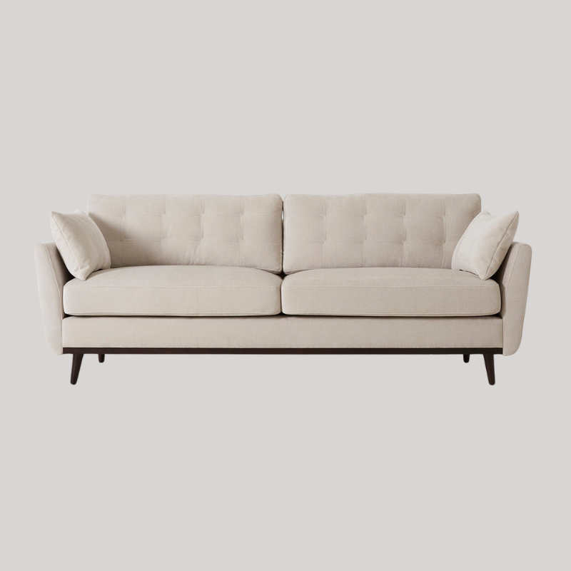 Swyft Model 10 3 Seater Sofa -  Chalk Chenille - Swyft at Uneeka