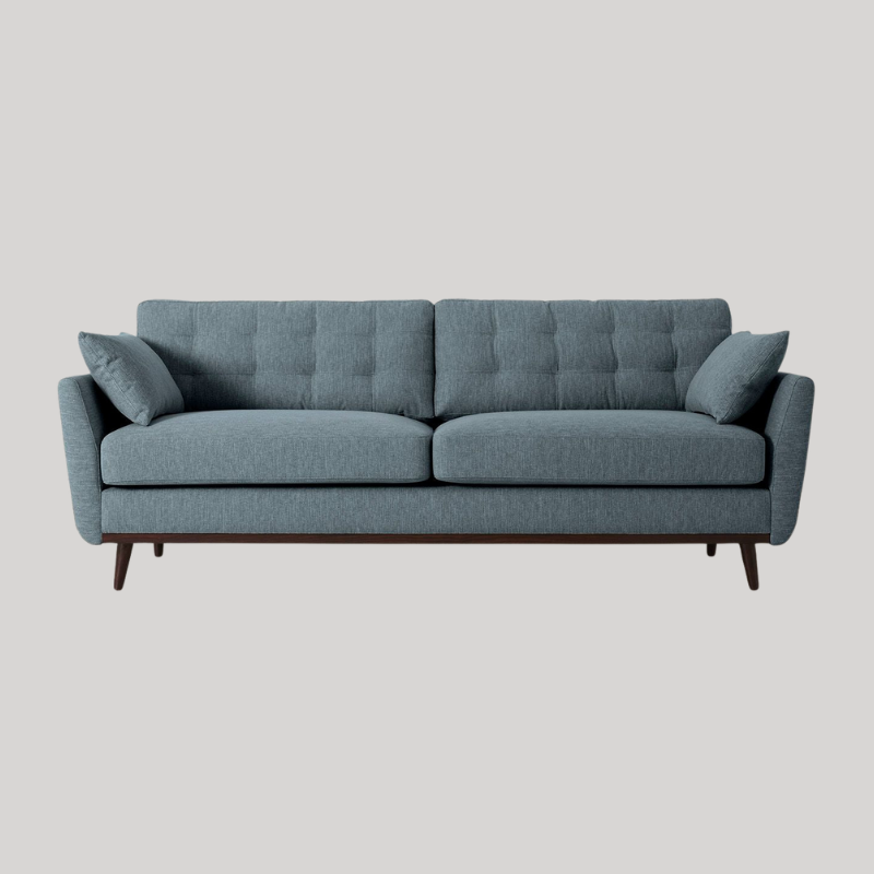 Swyft Model 10 3 Seater Sofa - Marine Linen - Swyft at Uneeka