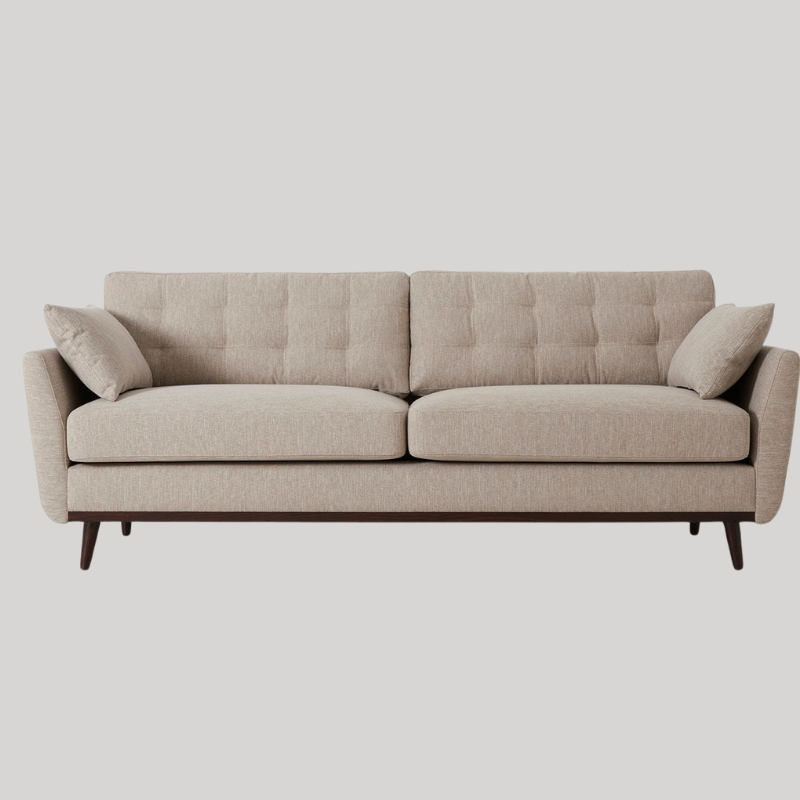 Swyft Model 10 3 Seater Sofa - Pumice Linen - Swyft at Uneeka