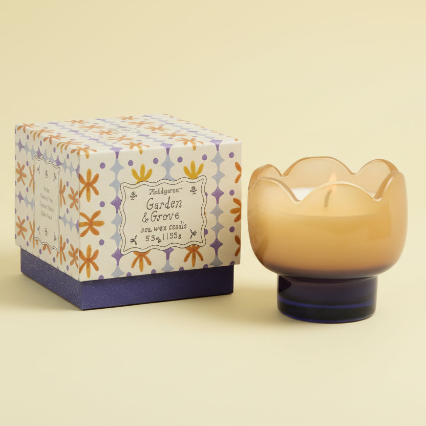 Tulip Glass Candle Garden & Grove - TLP0504EU - Uneeka