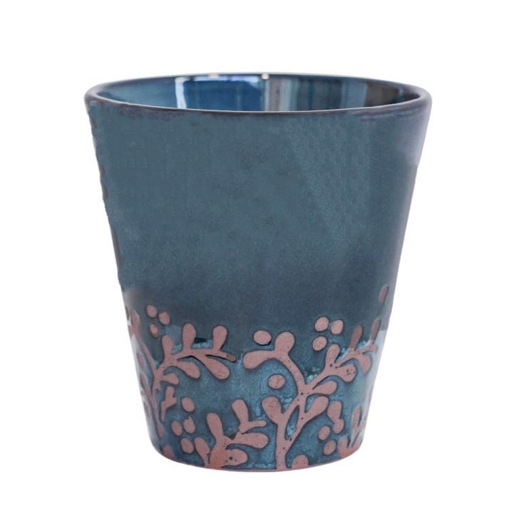 Tapered Terracotta Detail Plant Pot - DTFGTP15 - Uneeka