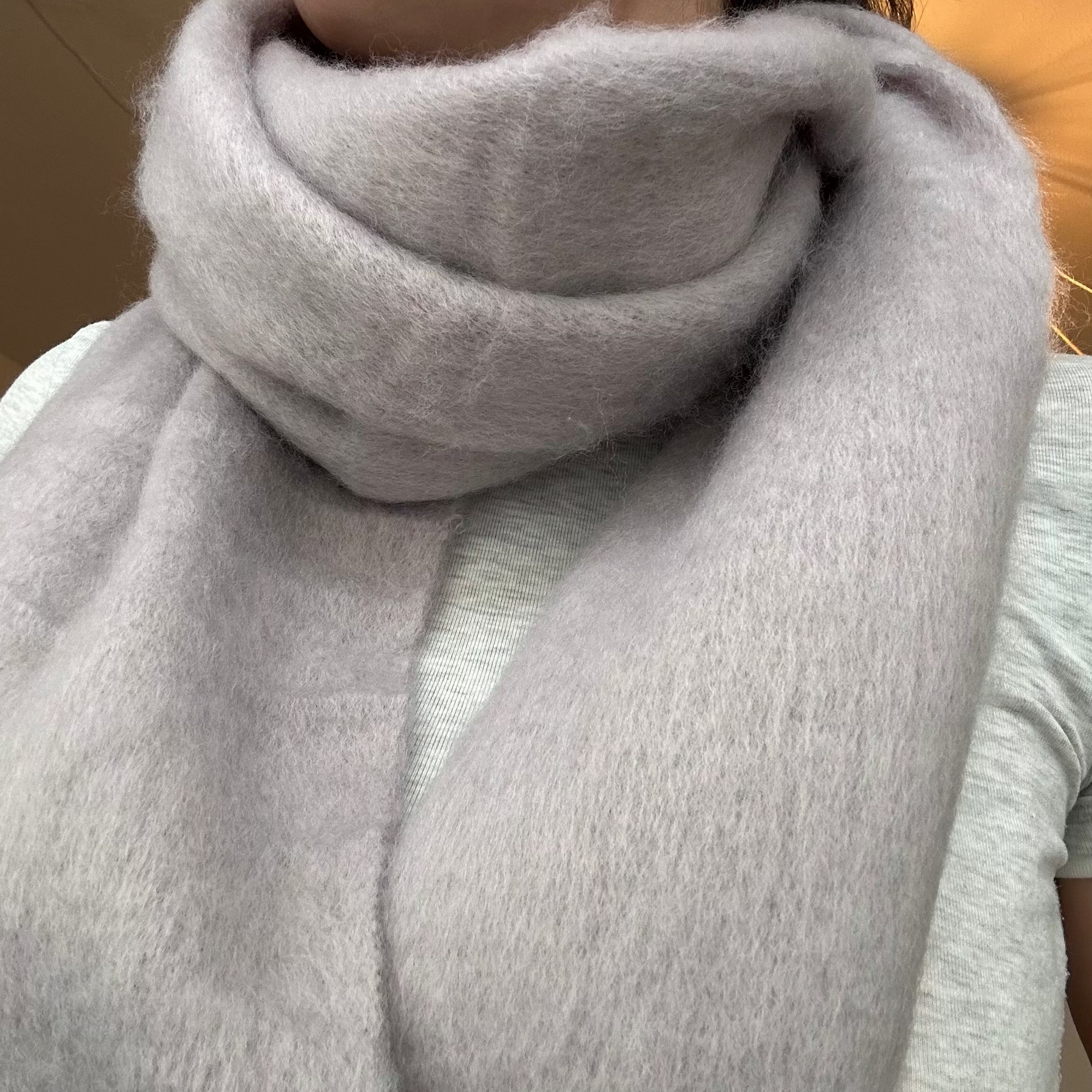 Thick Winter Scarf - Grey - Uneeka Lifestyle