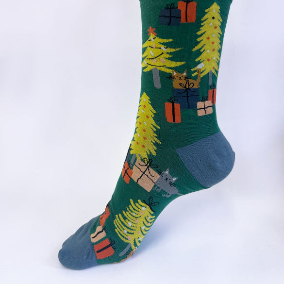 Thought Christmas Organic Cotton Socks - Uneeka