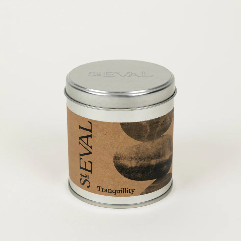 St Eval Tin Candle Tranquillity - F01359 - Uneeka
