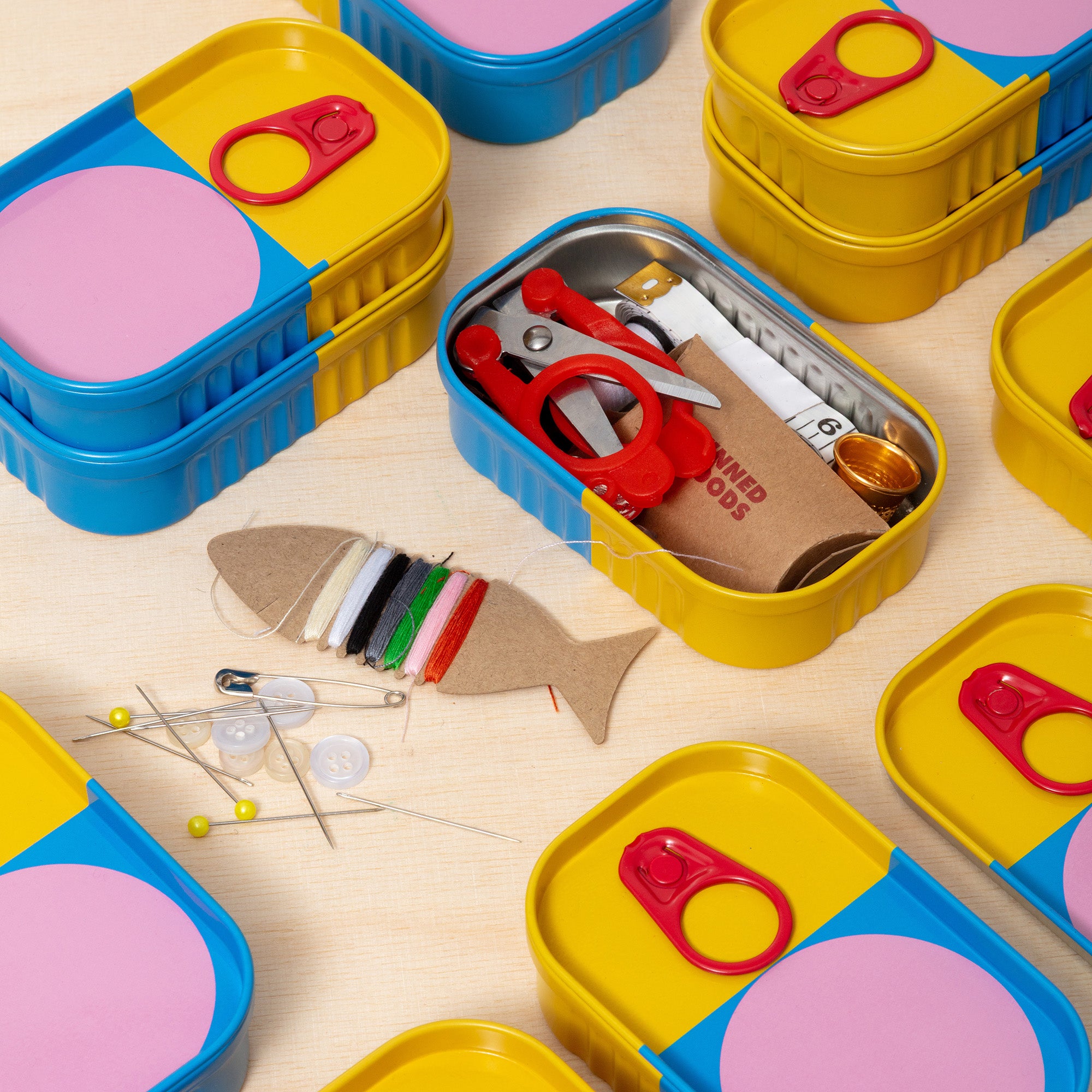 Sewing Kit Travel Tin
