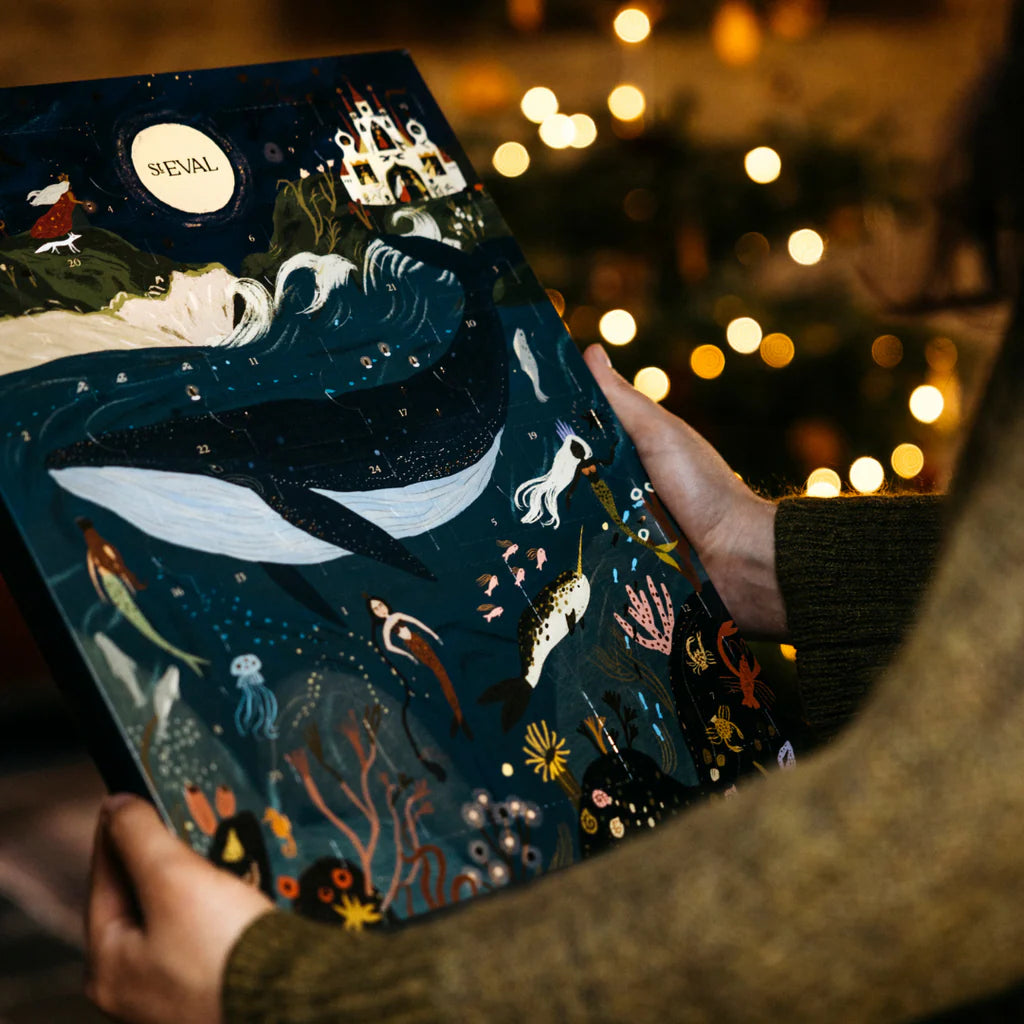 St Eval Tealight Advent Calendar - 5060003616313 - Uneeka