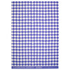 Patterned paper with blue and white scalloped design, Two Tone Scallop Gift Wrap - Uneeka - Blue