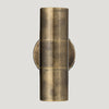 Nkuku Vitla Antique Brass Outdoor Wall Lamp - Uneeka