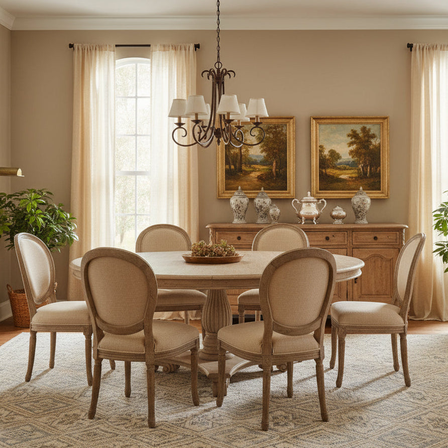 VintageDiningTableUneeka - Uneeka