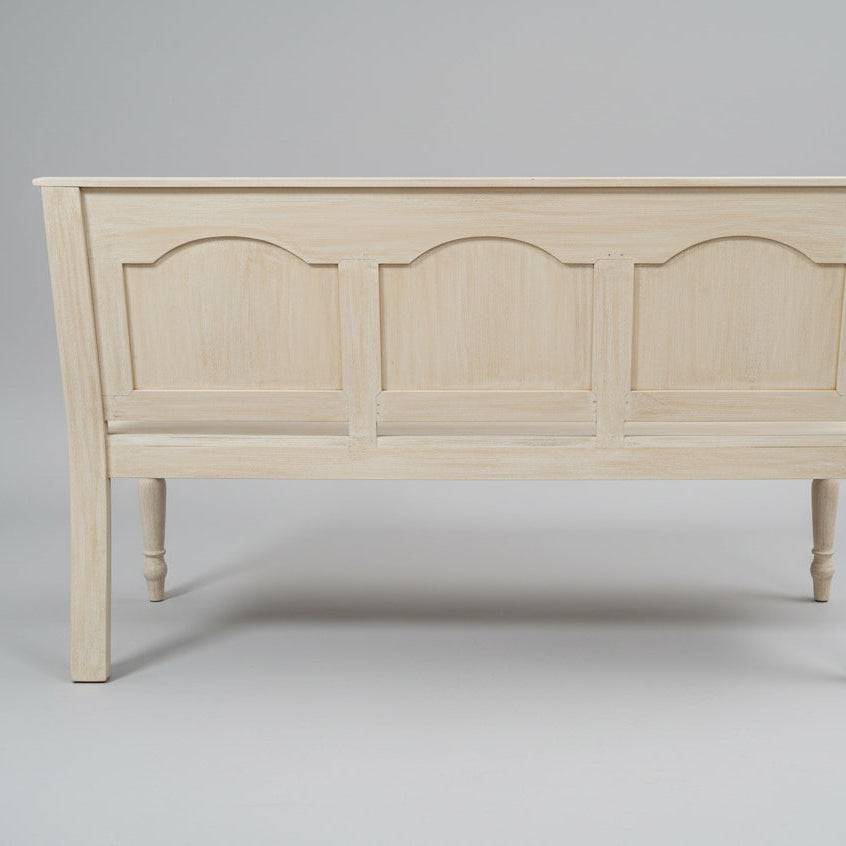Vintage Light Mahogany Bench Uneeka VIN137
