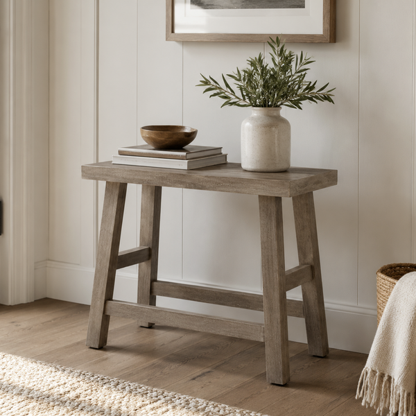 Vintage Saddle Stool features a simple design with a curved seat for optimal comfort