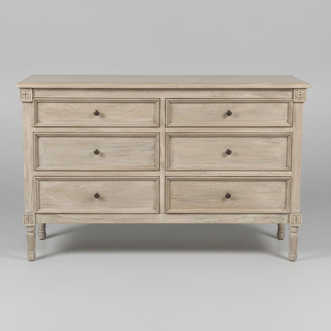 Vintage Chest of Six Drawers - VIN171 - Uneeka
