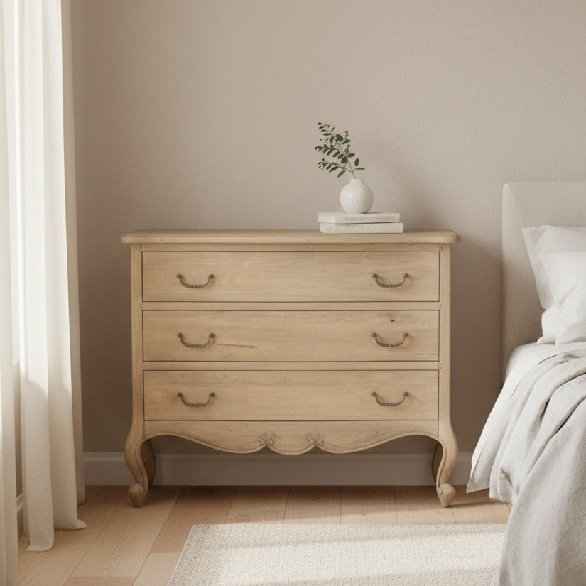 Vintage Chest of Three Drawers - 
VIN173 - Uneeka
