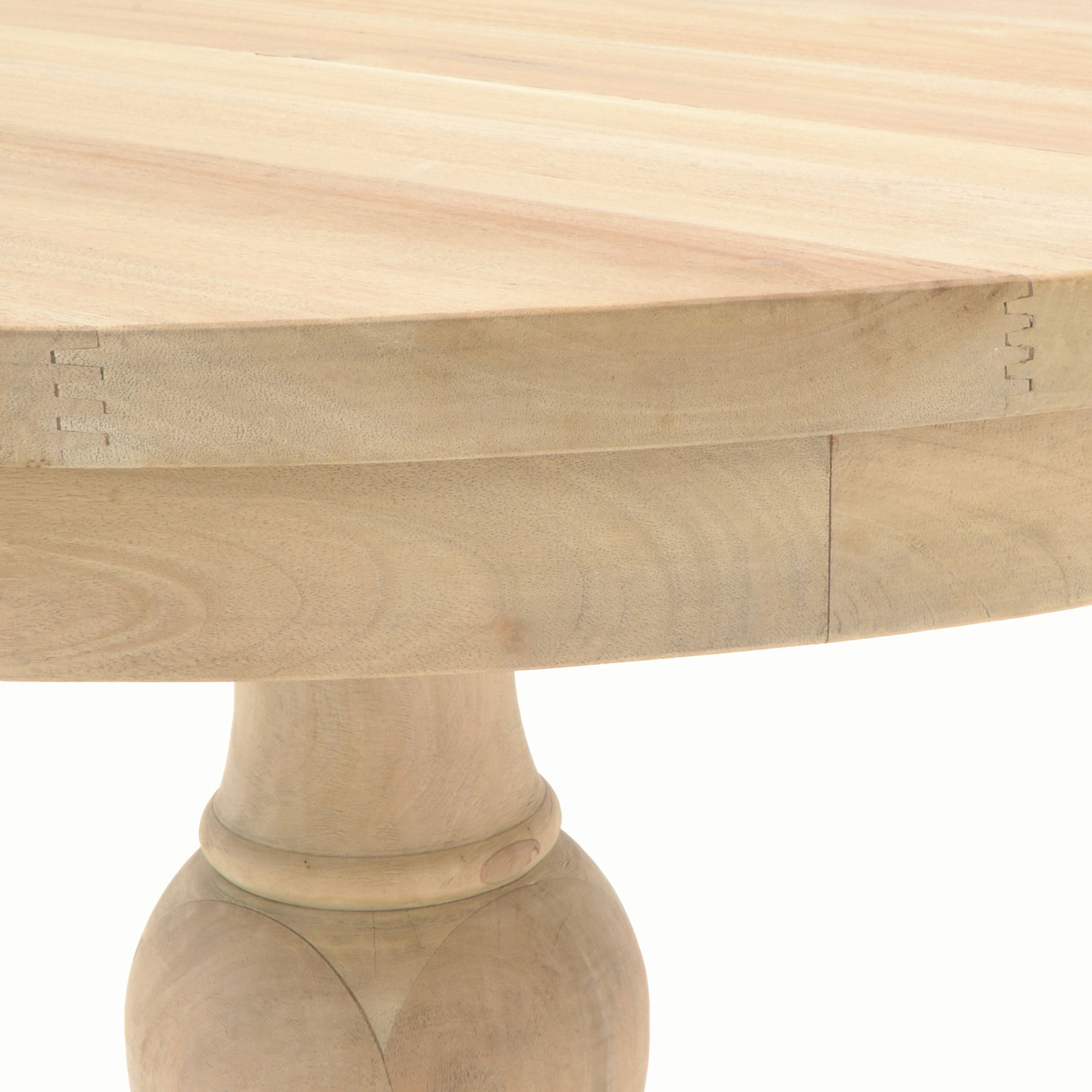 Vintage Round Pedestal Dining Table - VIN166 - Uneeka
