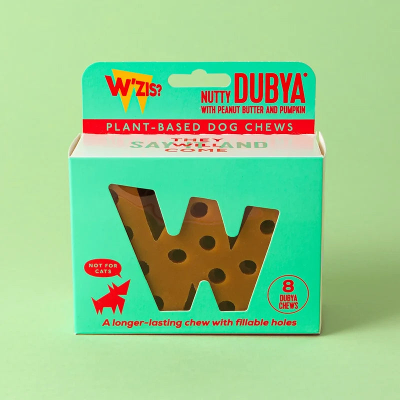 W'zis Nutty Dubya Fillable Chews - Uneeka