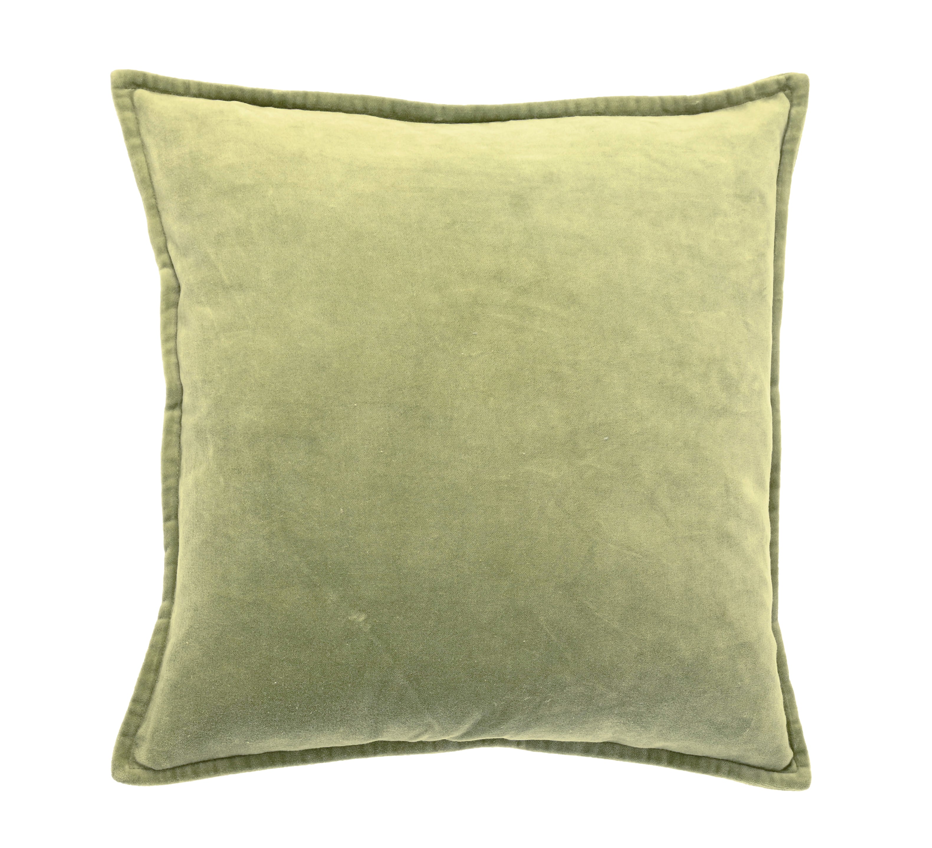 Washed Velvet Block Colour Cushion - VVCWO - Uneeka