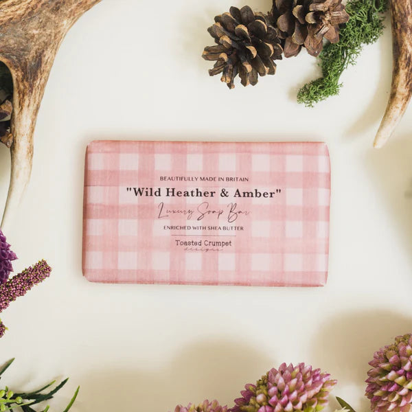 Wild Heather & Amber Soap - SO107 - Uneeka