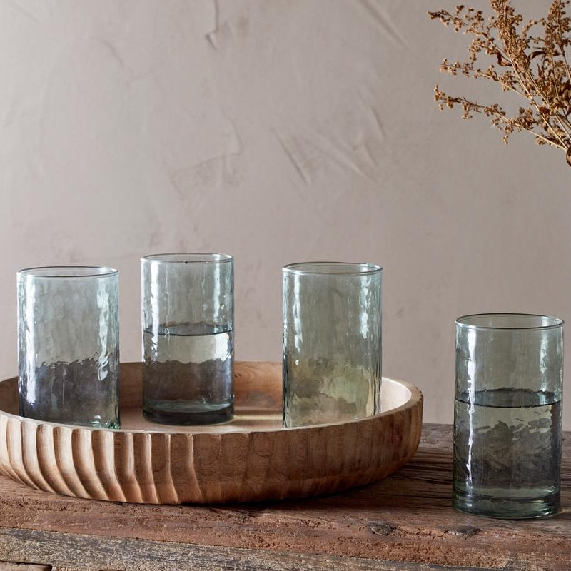 Nkuku Yala Sage Green Highball Glass - YH0201 - Uneeka