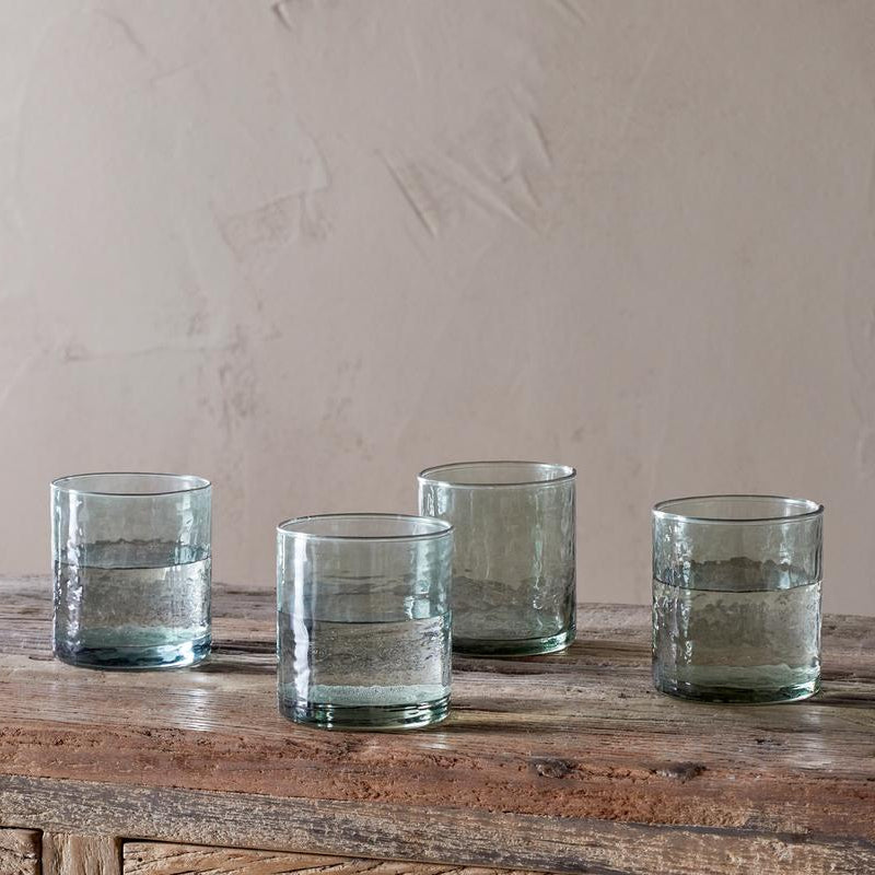 Uneeka-YC0701-YalaHammeredTumbler-SageGreen-Nkuku