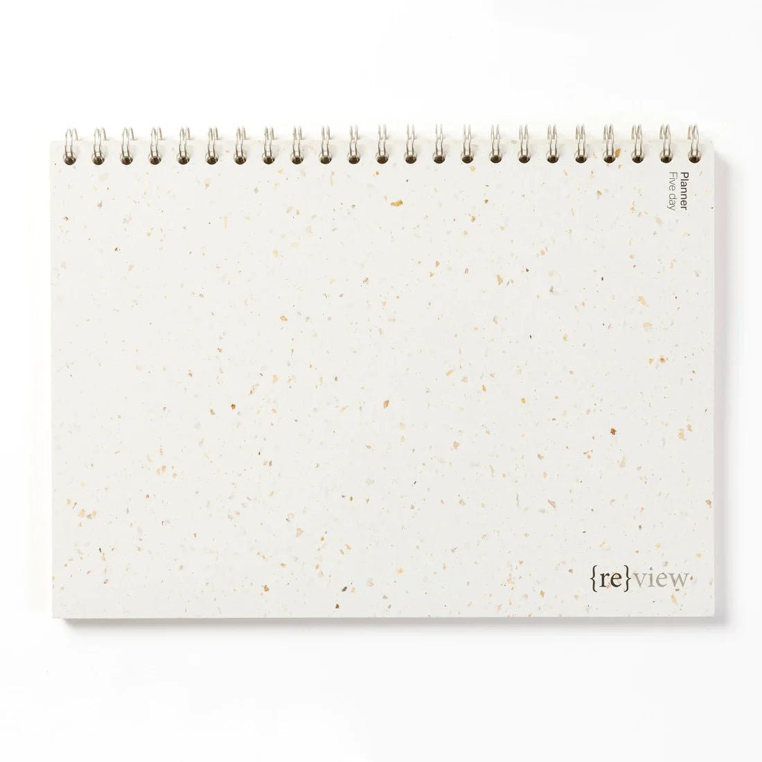 A4 Recycled Coffee Cup & Repurposed Waste Weekly Planner - PL - CG - W - 7 - A4 - 2 - GROUNDS - Uneeka